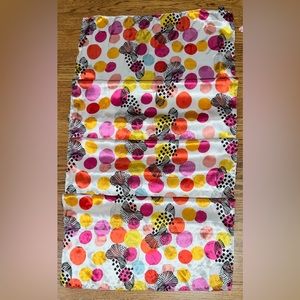 Colorful “Evolve Silky” Orange/Pink Long Scarf - 58”x18”